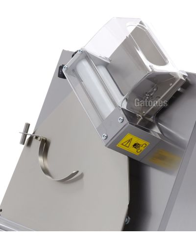 Vista superior Formadora de Pizza Profesional Doble para Pizzas de 40 cm. DP42