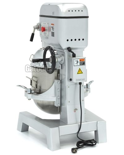 Vista trasera de la Amasadora Batidora Industrial de 40 litros X40