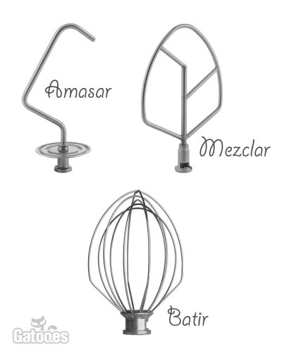 Accesorios de la Amasadora Profesional de 10 litros Malka (Reacondicionada)