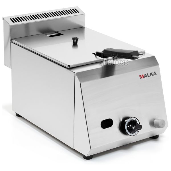 Freidora de Gas 8 Litros Profesional GD8 (OUTLET Reacondicionado)