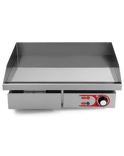 Vista frontal Plancha Eléctrica de Cocina Profesional Eltron. Ancho 55 cm. (de Cromoduro) (OUTLET Reacondicionado) Vista frontal Plancha Eléctrica de Cocina Profesional Eltron. Ancho 55 cm. (de Cromoduro) (OUTLET Reacondicionado)