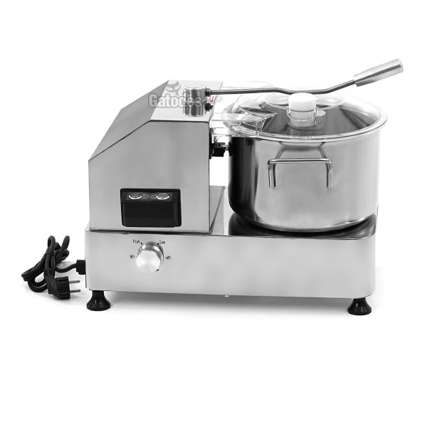 Vista lateral Cortador Procesador de Alimentos Profesional 6 Litros CX6 y 9 Litros CX9