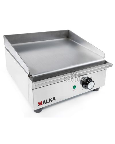 Plancha Eléctrica de Cocina Profesional Malka. Ancho 32 cm. (OUTLET Reacondicionado - Pruebas)