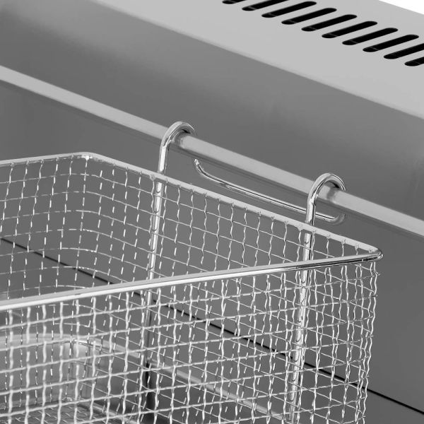 Soporte cesta Freidora a Gas Profesional de 17 Litros