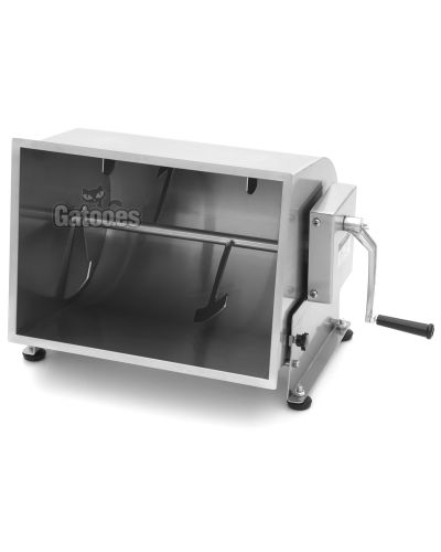 Vista interior Amasador de Carne Abatible Profesional de 40, 50 y 60 Litros