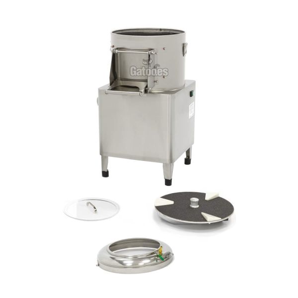 Pelador de Patatas Profesional para 8 Kg. PX8 (OUTLET Reacondicionado) con disco desmontable