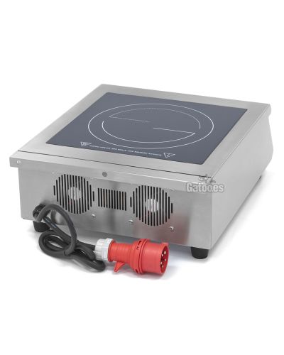 Vista trasera Placa de Inducción Profesional 5.000W PI50
