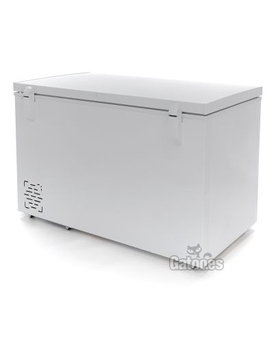Congelador Horizontal Profesional 345 Litros. Puerta Ciega Abatible. Ancho 127 cm.