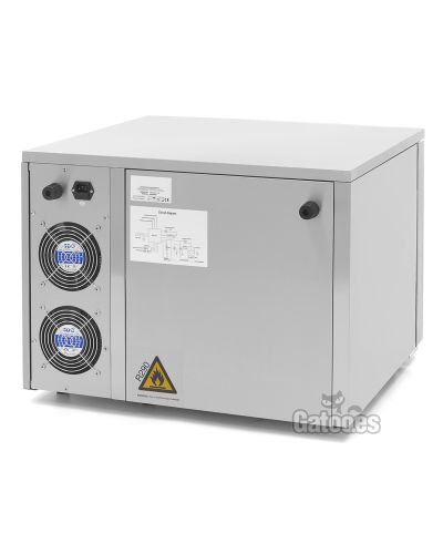 Vista trasera Abatidor de Temperatura Profesional para 3 bandejas 2/3 GN