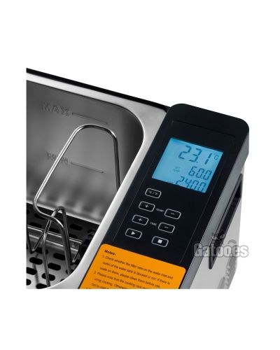 Sous Vide profesional. Máquina de cocción al vacío 12,5 Litros. Panel Digital