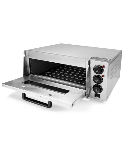 Horno para Pizza de 38 cm. Napoli 3811 (OUTLET Reacondicionado) abierto