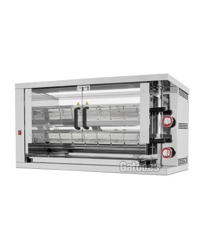 Asador de Pollos a Gas con 2 Espadas AVG2