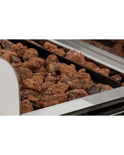 Piedra Volcánica para Barbacoa de Gas GB120. Ancho 120 cm.