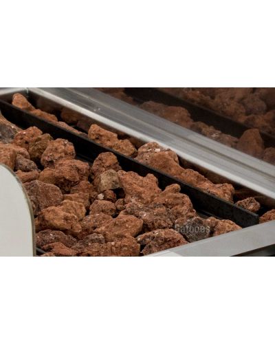 FryTop y Piedras Volcánicas para Parrilla a Gas GRB100. Ancho 100 cm.