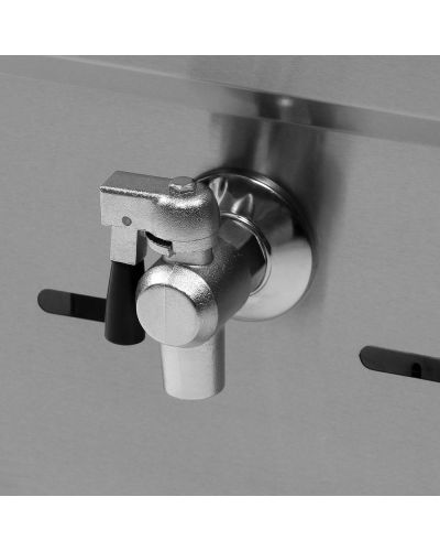 Grifo de vaciado Freidora a Gas Profesional doble 34 Litros (17+17) Malka (OUTLET Reacondicionado)