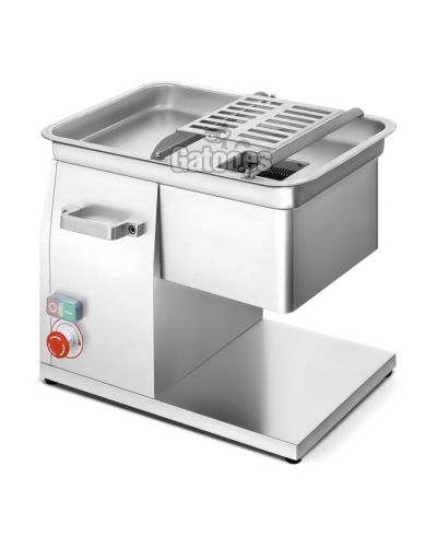 Cortadora de Carne en Tiras o Dados con separación de corte 8 mm.