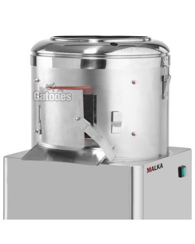 Detalle de Pelador de Patatas Profesional 10 Kg. Malka PK10 Detalle de Pelador de Patatas Profesional 10 Kg. Malka PK10