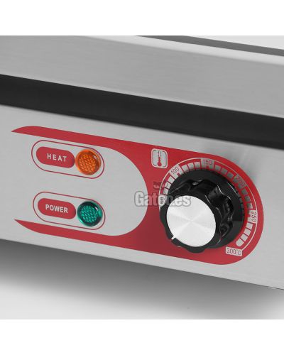 Plancha Eléctrica de Cocina Industrial Eltron. Cromoduro Ancho 55 cm - Termostato Plancha Eléctrica de Cocina Industrial Eltron. Cromoduro Ancho 55 cm - Termostato