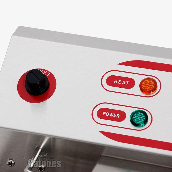 Freidora Profesional Eléctrica 7 litros - Leds