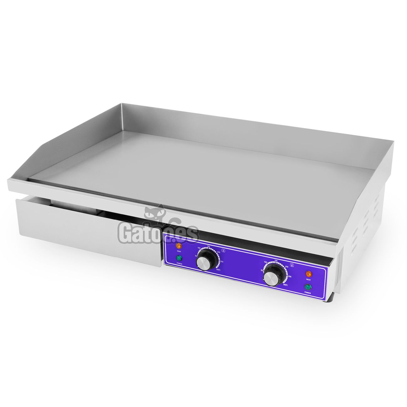 Plancha Eléctrica de Cocina Profesional. 730 cm