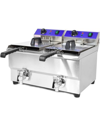 Freidora industrial 16 + 16 Litros