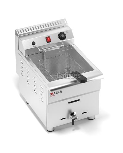 Vista superior de Freidora de Gas 17 litros Malka FGS17