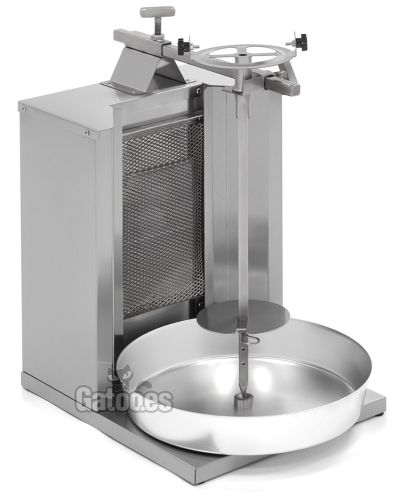 Asador de Kebab a Gas. 1 Quemador.