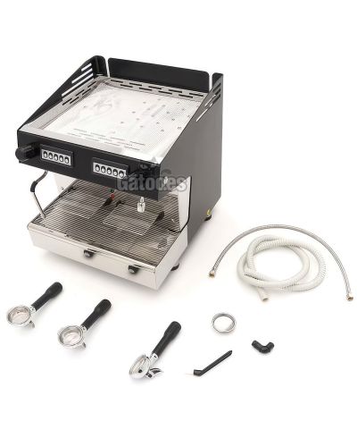 Máquina de Café Espresso 2 pistones PKF22 Compacta con accesorios