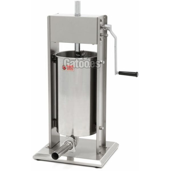 Churrera Embutidora Vertical Inox 10, 12 o 15 Litros CP28