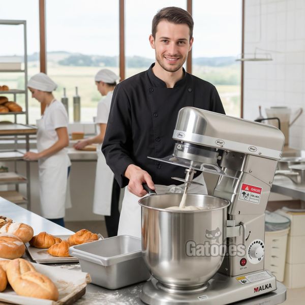 Amasadora Profesional de 10 litros Malka - Panadería