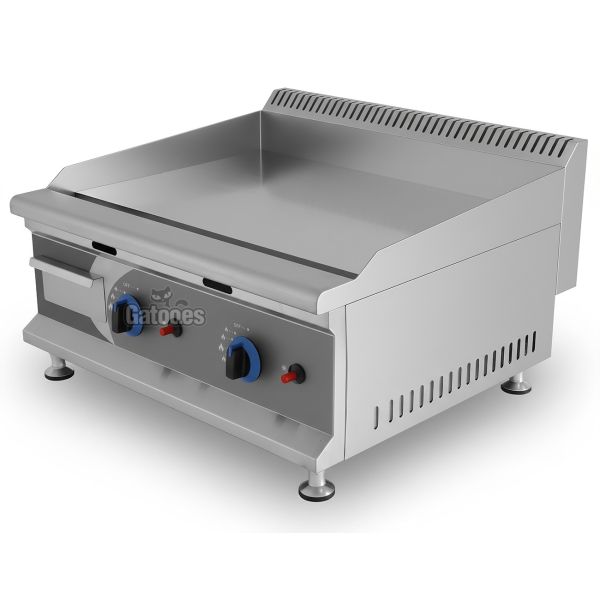 Plancha de asar a gas de CromoDuro I-650