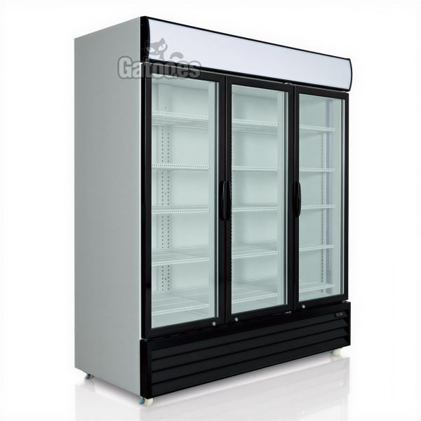 Expositor Refrigerado de 3 Puertas Cristal