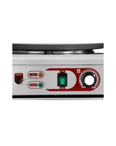 Crepera Profesional doble - detalle