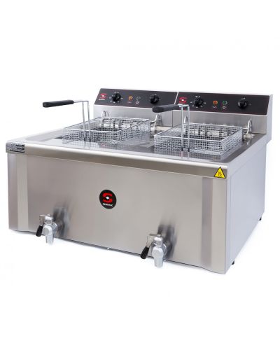 Freidora industrial Sammic FE-12+12 Trifásica