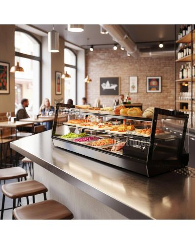 Vitrina Refrigerada para tapas. Sayl Kube-4 - Restaurante
