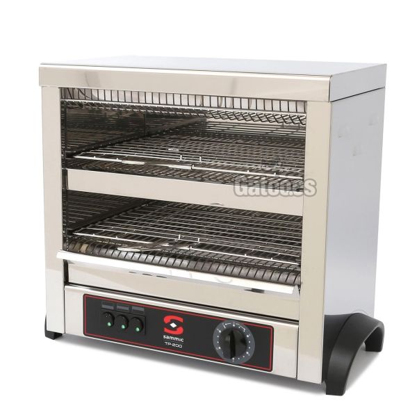 Tostadora Profesional de 2 pisos con Temporizador. Sammic TP-200