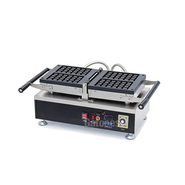 Gofrera Doble Profesional Giratoria Digital