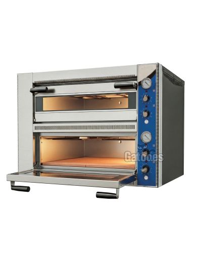 Horno para 8 Pizzas de 33 cm. (4+4) Eltron
