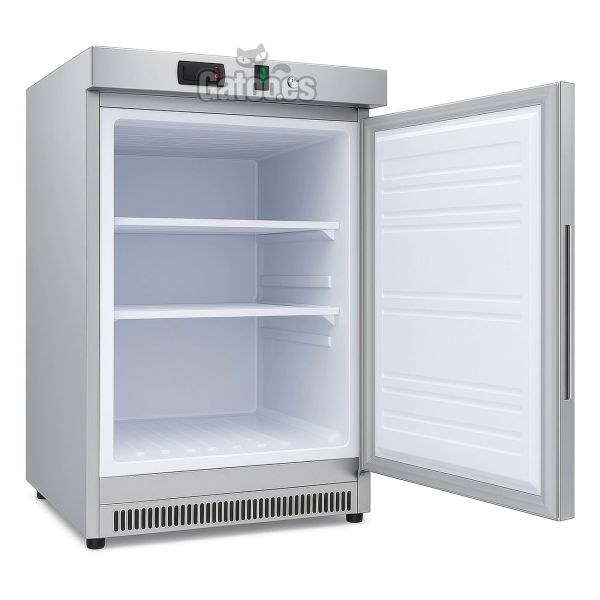 Congelador Vertical Profesional 200 Litros. Alto 83 cm. Apertura lateral