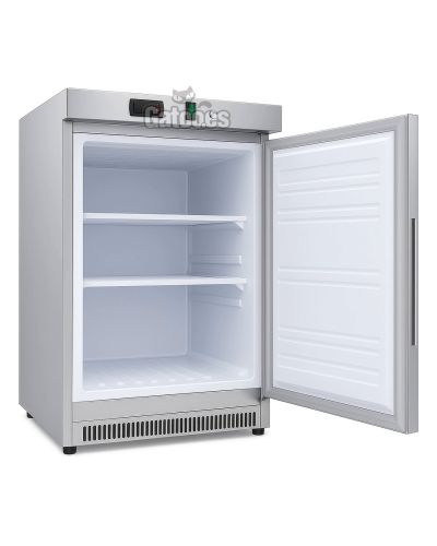 Congelador Vertical Profesional 200 Litros. Alto 83 cm. Apertura lateral