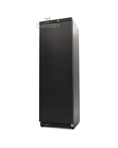 Congelador Vertical Profesional 400 Litros. Alto 183 cm. Lacado Negro