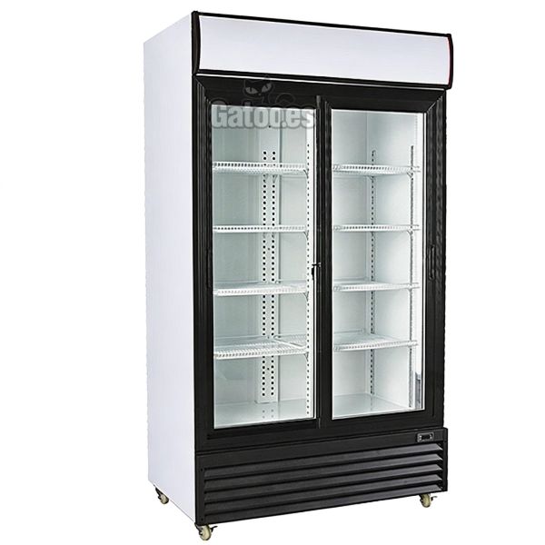 Expositor Refrigerado 2 Puertas de Cristal 900 Litros....