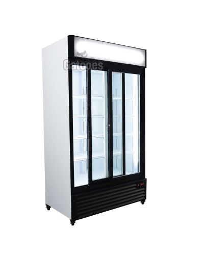 Armario Expositor Refrigerado con 2 Puertas de cristal