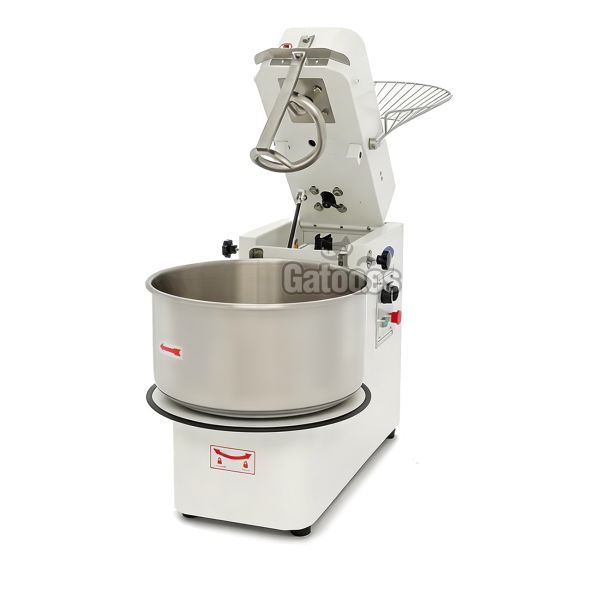 Amasadora Espiral Cuba extraíble de 50 litros SX50. 2 Velocidades.