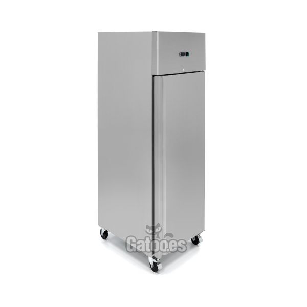 Armario Refrigerado para Pescado Lux 600 Litros. Con Contenedores 60x40. Alto 198 cm. Inox