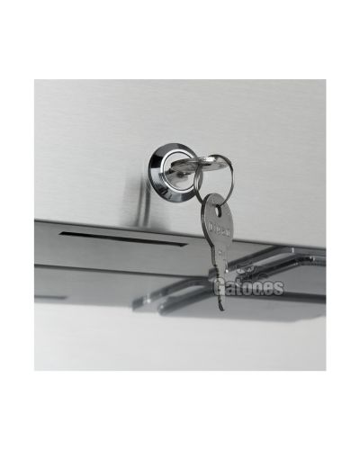 Armario Refrigerado para Pescado Lux 600 Litros. Con Contenedores 60x40. Alto 198 cm - Con cerradura