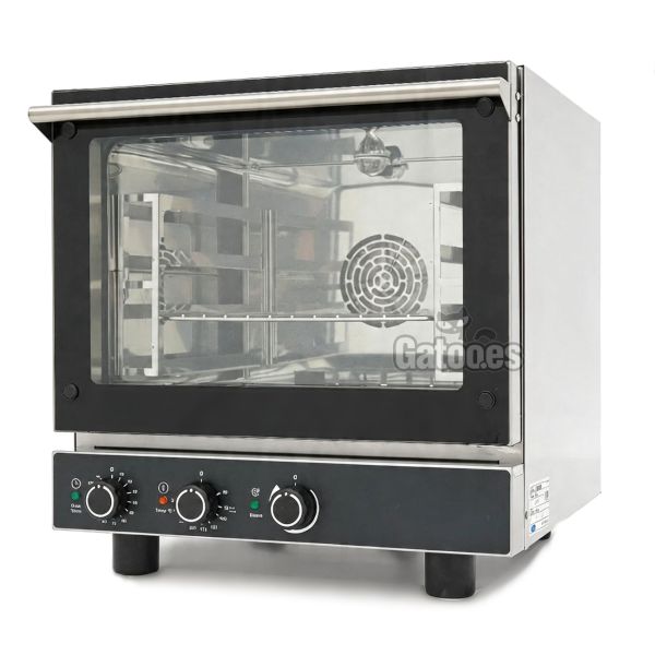 Horno de Cocina profesional de 4 bandejas gastronorm 35x33 con vapor HX423