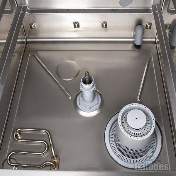 Lavautensilios Industrial LX650. Cesta de 50x60 - acero inoxidable