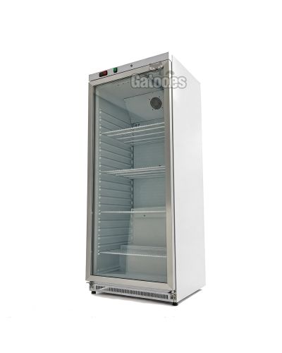 Frigorífico Vertical Profesional 400-600 Litros. Con Puerta Cristal. Alto 185 x Ancho 60-78 cm - blanco