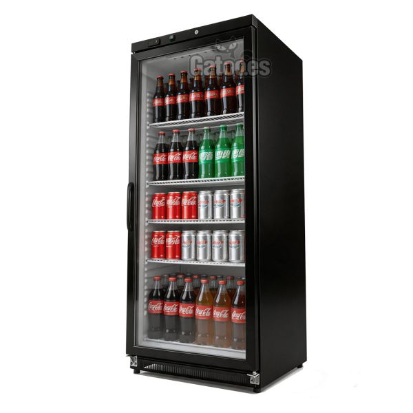 Frigorífico Vertical Profesional 400-600 Litros. Con Puerta Cristal. Alto 185 x Ancho 60-78 cm - bebidas